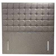 CBS New Romi Grey Chenille Floor  Standing Headboard