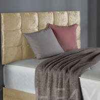 Hf4you New Ottoman Fegi Suede Floor Standing Headboard 54 Inch
